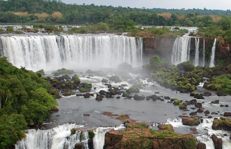Cataratas do Iguaçu em janeiro de 2009